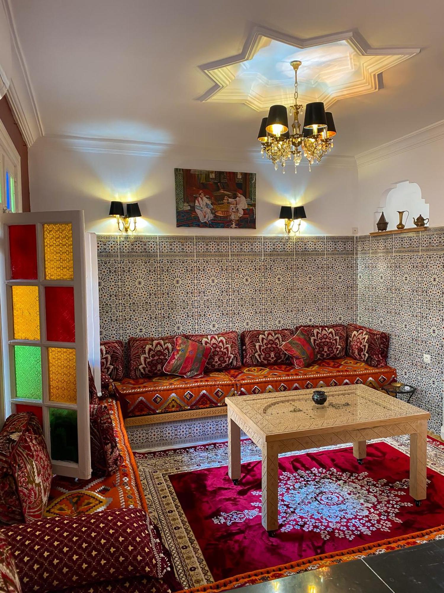 Dar Lghzal Special Offer In Rabat Winner Of Guest Experience 2025 Awards Traditional Sahrawi And Berber Privative Villa With Swimming Pool Jacuzzi Sea View And On Site Restaurant Ideal For Family And Groups In Rabat'S Center No Car Required Kültér fotó